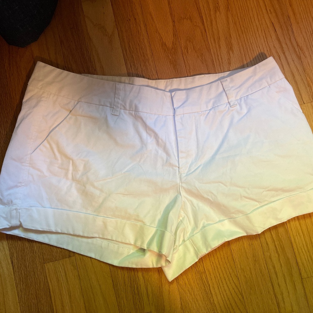 White Shorts